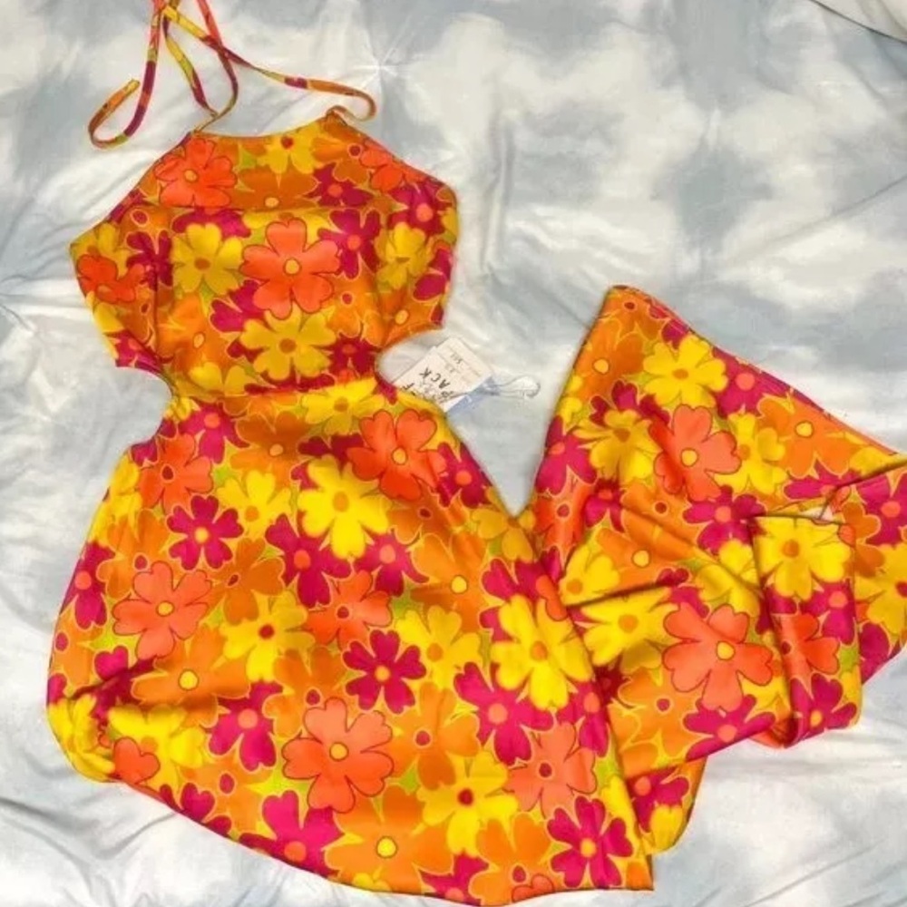 Another Girl Eco Floral Dress (Size M)